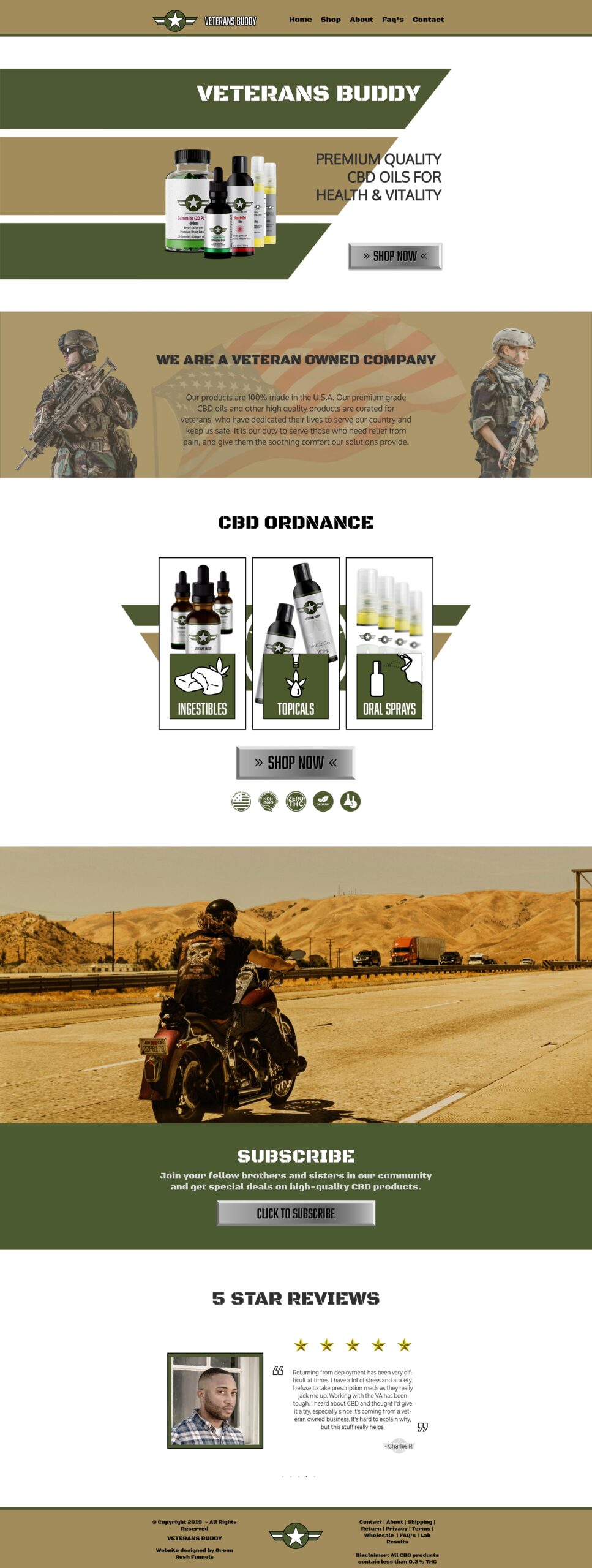 Veterans Buddy Full Website